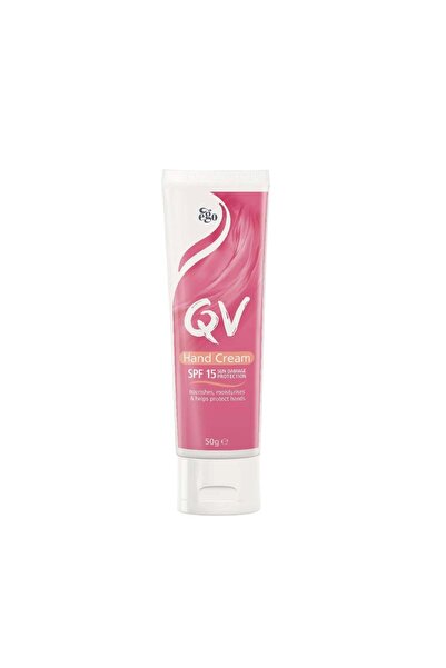 Qv Hand Cream SPF 15 – Smoothing Moisturizer for Sensitive Skin 50g