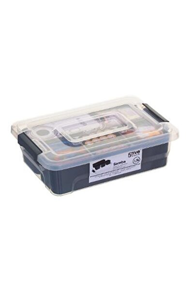 JJA Samba 1.5 l compartmentalized plastic box