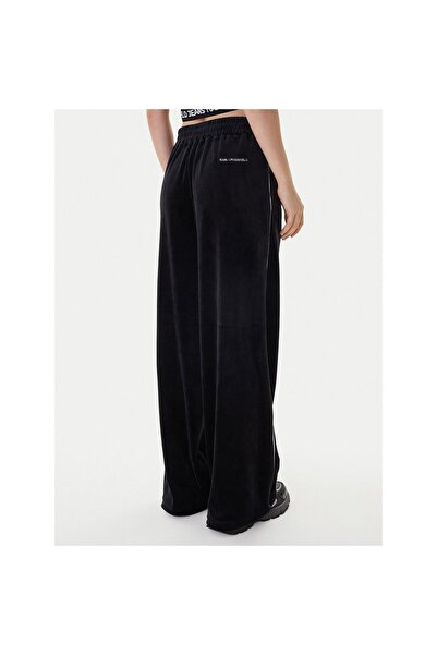Karl Lagerfeld Pantaloni de trening pentru femei B1W10022 Negru