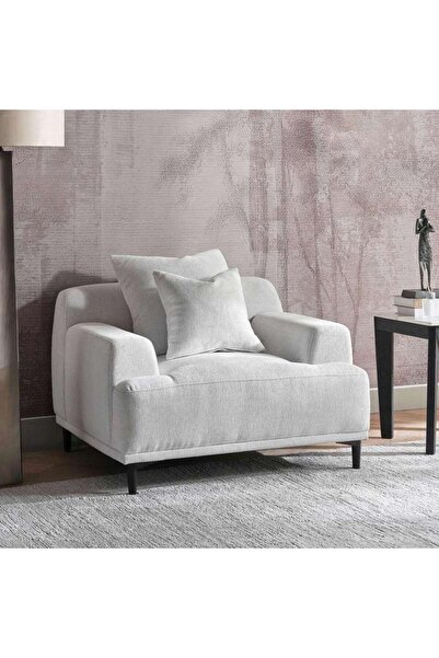 PAN HOME DANVOR SINGLE SEATER SOFA - OFF WHITE