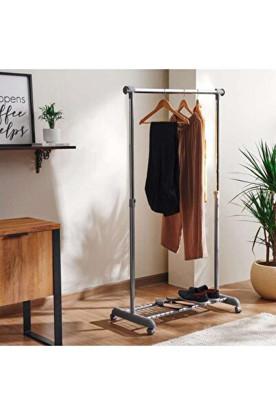 PAN HOME Rio Extendable Cloth Rack 89x44x94cm-Grey