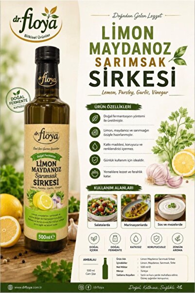 DR FLOYA LİMON MAYDANOZ SARIMSAK SİRKE