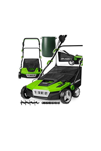 MalTec Aerator / Scarificator 2 în 1, lățime de lucru 38 cm, 45 l, 113738