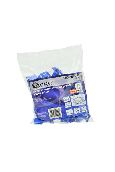 GEKO Set de 50 de cleme pentru ajustarea plăcilor ceramice, G00390