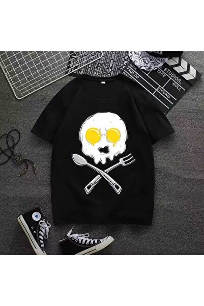 bellanova Unisex πολύχρωμο μπλουζάκι με στάμπα Oversize Streetwear Άνετη εφαρ...
