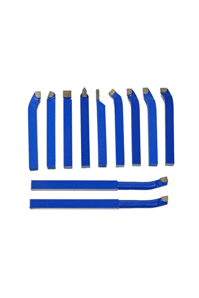 GEKO Set de 11 scule de strunjire 8x8mm, G01240