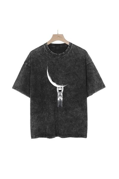 bellanova Unisex Colorful Oversize Printed T-Shirt Streetwear Comfortable Fit...
