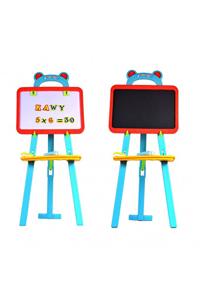 MalPlay Tablă magnetică dublă față 3-în-1 pentru cretă, 102595