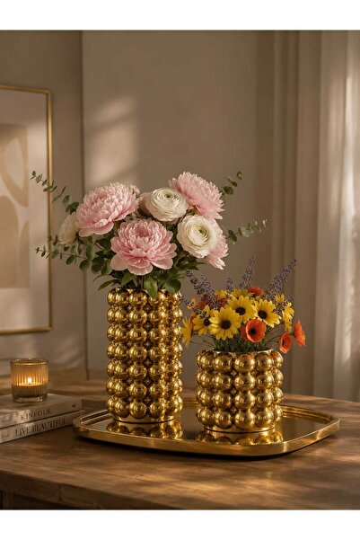 VARKAL 2-Piece Bubble Pinterest Concept Vase Set