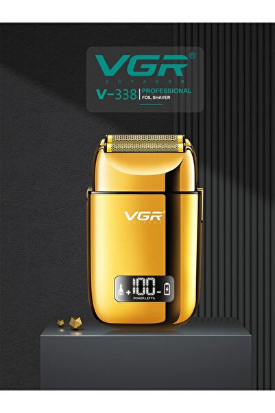 VGR Ecomlab Shaver V-338 Professional Rechargeable Shaver (GOLD)