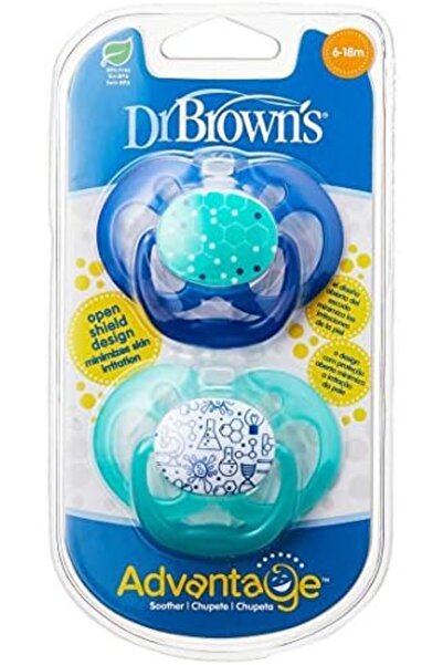 Yıldızan Msa Shop Advantage Liar Pacifier - 2. Evre Blue, Double Pack 931845