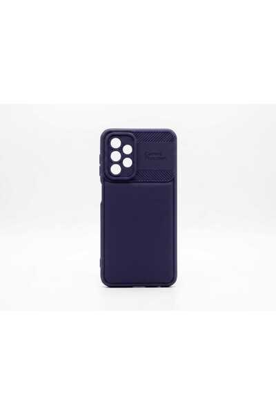 kılıfınbenden Samsung Galaxy a 23 Purple Silicone Case Model