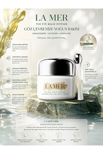 La Mer The Eye Balm Intense İnce Çizgilerin ve Kırışıklıkların Görünümünü Düz...