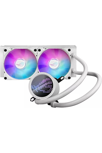 ASUS Cooler procesor lichid 240 AIO LCD ARGB ROG RYUO III 240 White