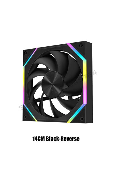 Choice3 A-RGB Other 14CM Black Reverse 140 Case Fan ARGB, Silent 6-30dBa 89CF...