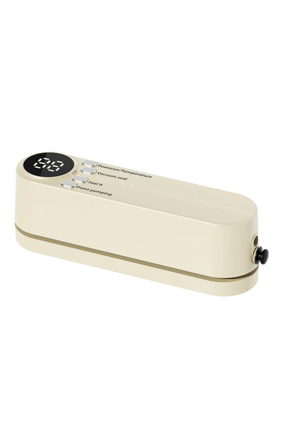 Choice1 S Beige Charging Mini Wireless Fully Automatic Vacuum Sealing Machine...
