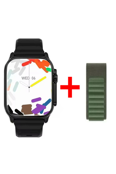 Choice16 Black and Strap New Watch T900 U2 Smart Watch 49mm 2026 New NFC Men ...