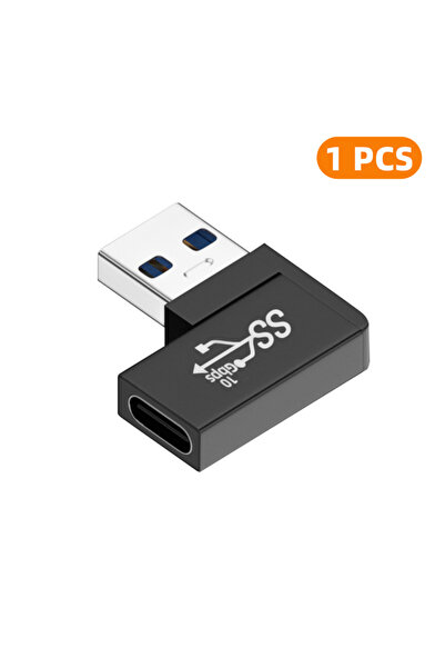 Choice3 1xCM-AG-CW-ZM USB 3.0 USB-A Male to Type C Female 90 Degree Right Ang...