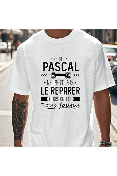 799 Men'S Summer T-Shirt with Fun French Humor Short Sleeves