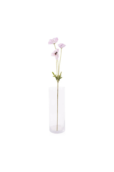 Midas Furniture POLYESTER ARTIFICIAL FLOWER 81CM LIGHT PINK AND GREEN