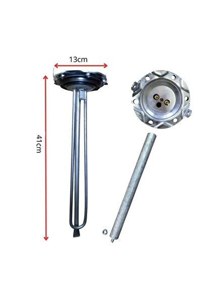 inox rezistans Arçelik Beko Demirdöküm Uyumlu Titanyum Termosifon Rezistansı ...