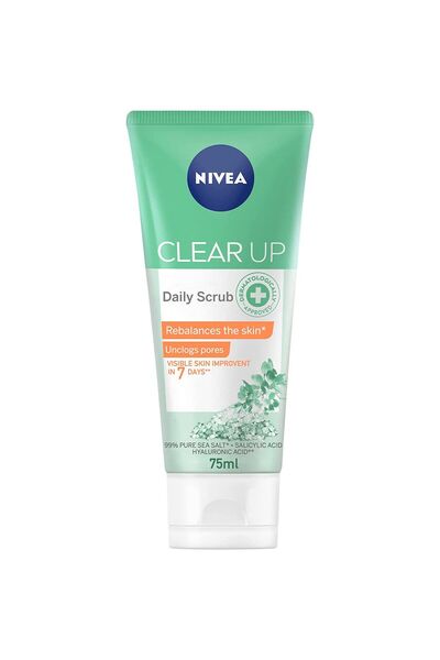 NIVEA Fc Clear Up Daily Scrub 75Ml