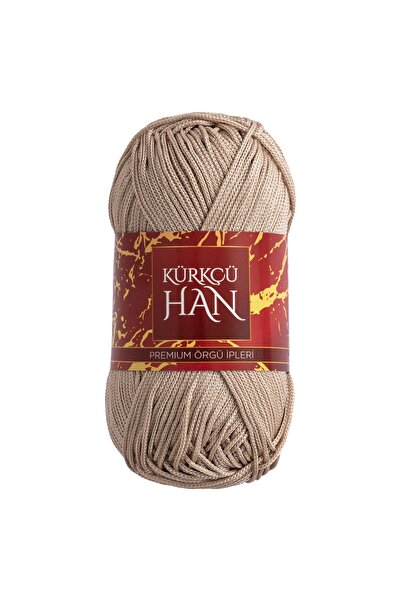 Kürkçü Han Stil Makrome 3 mm 100 gr 100 m Polyester Makrome Parlak Örgü ve Ça...