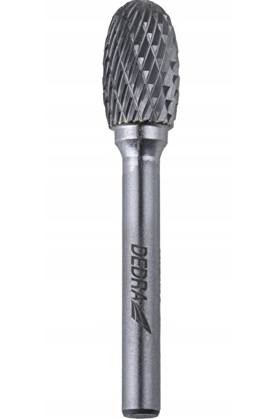 Dedra-Polonia DEDRA Freză cu prindere ovală E12x20mm, tijă de 6mm pentru meta...