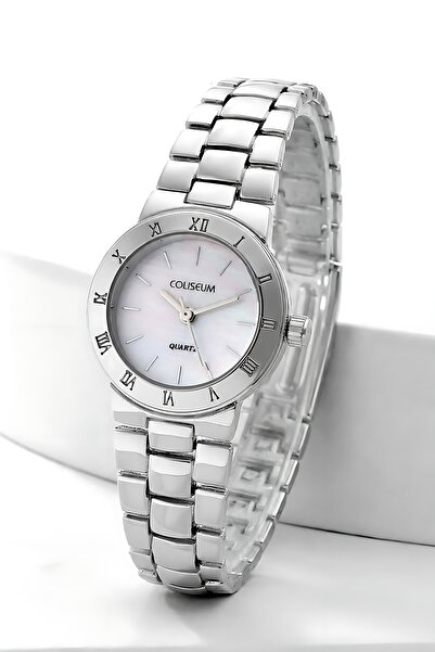 SHAKA Silver Shk4004 Metal Cord, Roman Numeral Detail, Women's Wristwatch