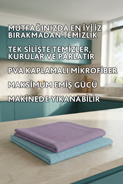 Vileda Actifibre Kitchen Bez 2'li