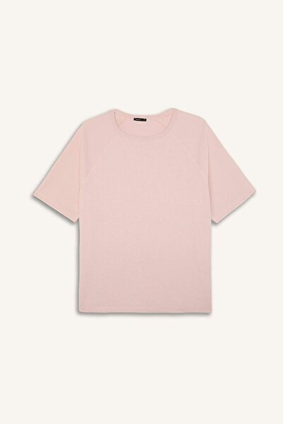 DeFacto Boxy Fit Crew Neck Short Sleeve T-Shirt I0422Ax26Hs