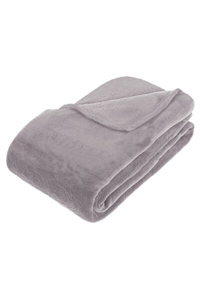 home&you Grey Blanket 180 x 230 cm