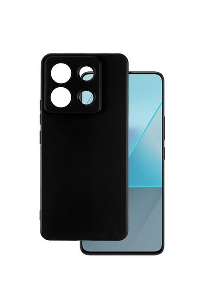 Techwave Μαλακή θήκη σιλικόνης για Xiaomi Redmi Note 13 Pro 5G μαύρη