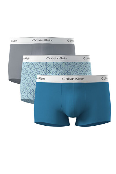 Calvin Klein Men's Colorful 3-Piece Low Rise Trunk Boxer