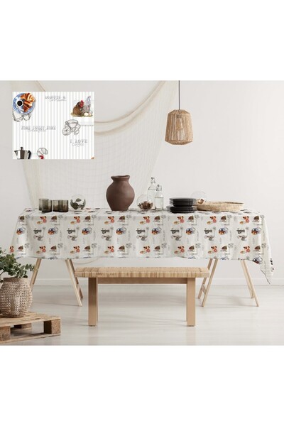 McDecor Ανθεκτικό στους λεκέδες τραπεζομάντιλο (140Χ240) 121