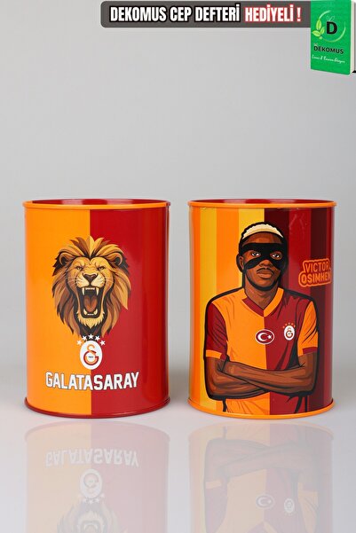 Galatasaray x Dekomus licencirani set od 2 male kasice u obliku lava i Victor...