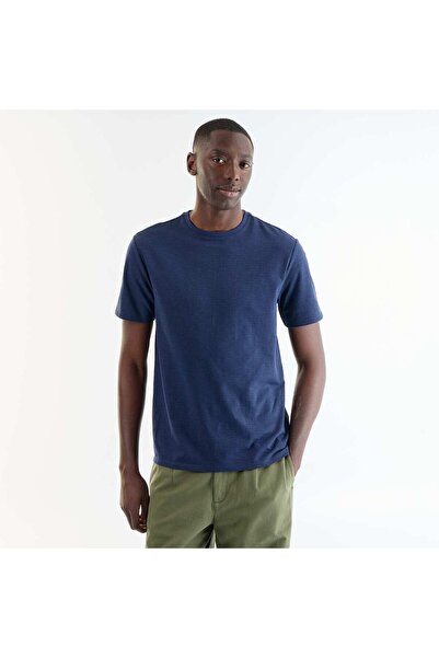 KIABI Plain Short-Sleeved T-Shirt BLACK