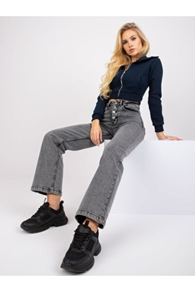 MoonArt Blugi Dama, MOONART, Bumbac, Gri inchis, model MR-SP-357.04P