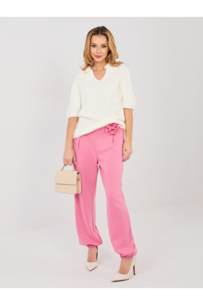 Italy Moda Pantaloni Dama Lunga, Elegant, ITALY MODA, Roz Eleganta Model IT-S...