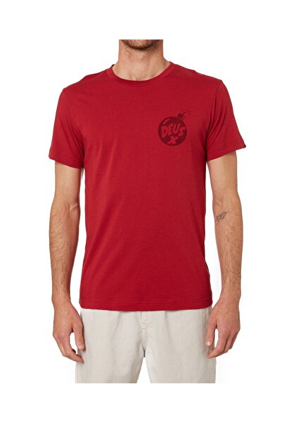 DEUS IRREVERENCE TEE DMP2211533C-JRE Κόκκινο L
