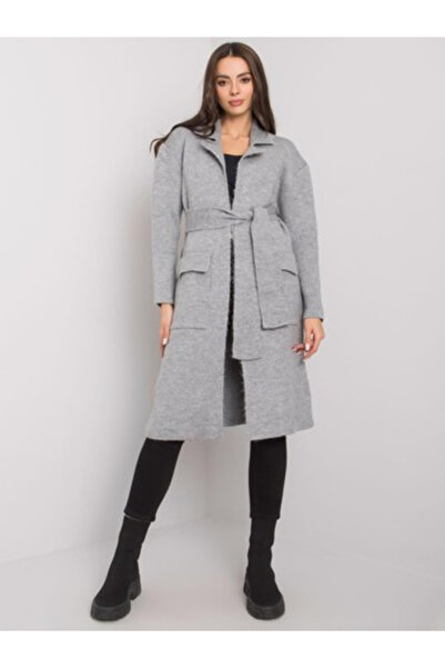 rue parıs Cardigan Dama, RUE PARIS, Acril, Maneca lunga, Gri, model LC-SW-844...