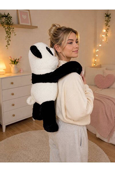 Tartamel 60cm Ağırlıklı Peluş Panda - Kaygı Azaltıcı Uyku ve Sarılma Oyuncağı...