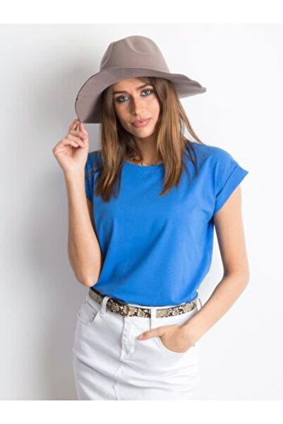 Basic Feel Good Tricou Dama Mini, Decolteu rotund, BASIC FEEL GOOD, Albastru ...