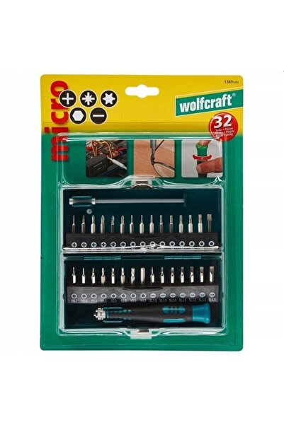 Wolfcraft SET DE MICRO-BITURI 32 BUC. WF1389000