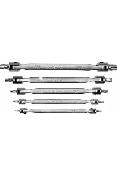 yato SET CHEI TORX CU ARTICULAȚIE 5 BUC. T15-T60
