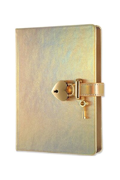 Victoria's Journals Vj Hush Hush Kilitli Metalik Defter Kutulu 80 Gram 160 Ya...