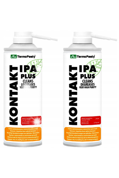 Reball KONTAKT IPA PLUS 99,9% 2x 400ml ALCOOL IZOPROPILIC IZOPROPANOL PERIE