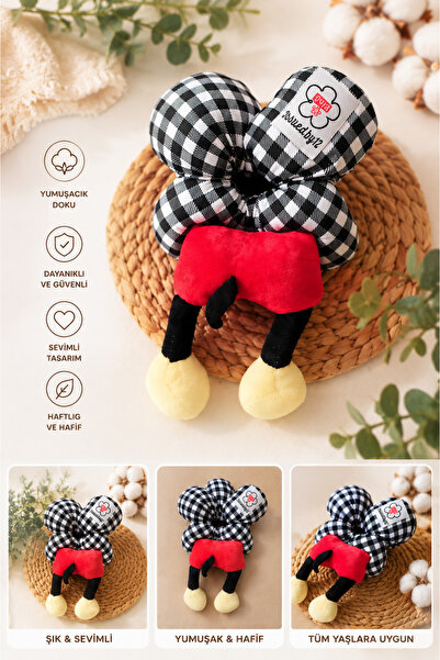 D&D Mickey Mouse Figürlü Lastik Toka