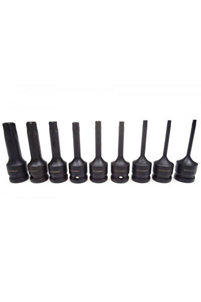 Quatros Kpl. Chei de impact 1/2 " TORX T20-T70 QS
