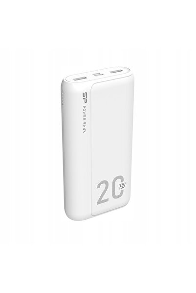 Silicon Power Power Bank QS15 20000mAh 18W USB C PD/QC cu 3 porturi Alb